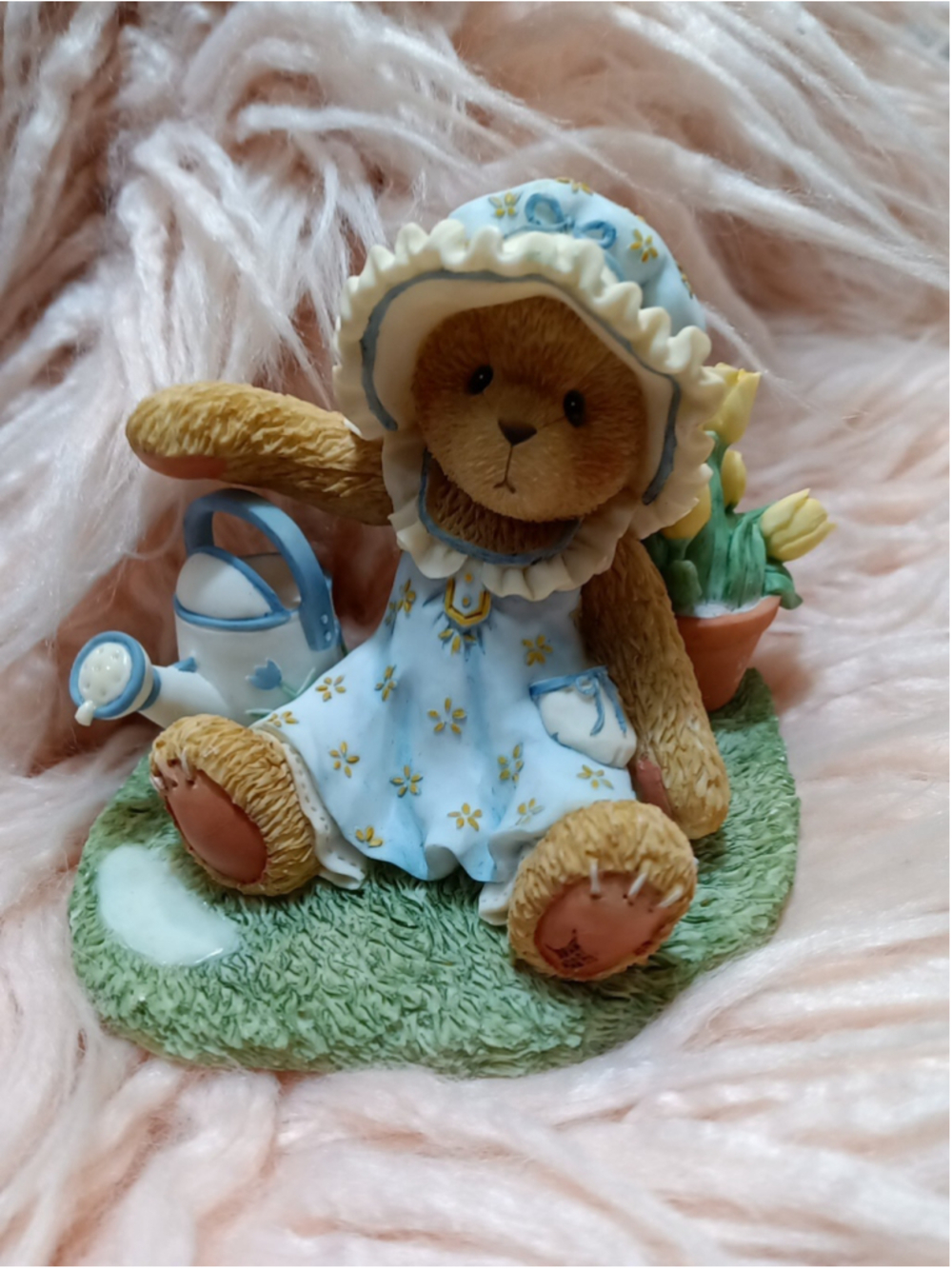 Cherished Teddies Tatum "Tend To Your Heart & Soul-Love Will Make Them Grow"